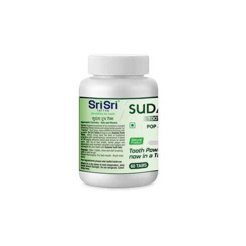 Sri sri tattva sudanta tooth tablets